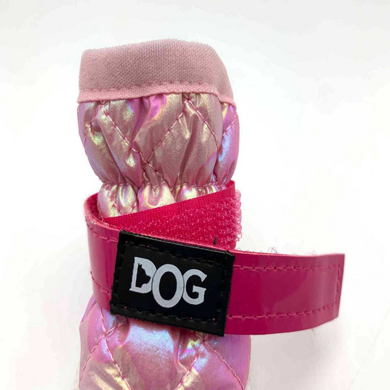 4Gb/komplekts Ziemas mājdzīvnieku suņu apavi Silti vilnas sniega zābaki ūdensizturīgi neslīdoši mājdzīvnieku apavi maziem suņiem Chihuahua mopsu apavi mājdzīvnieku izstrādājumi