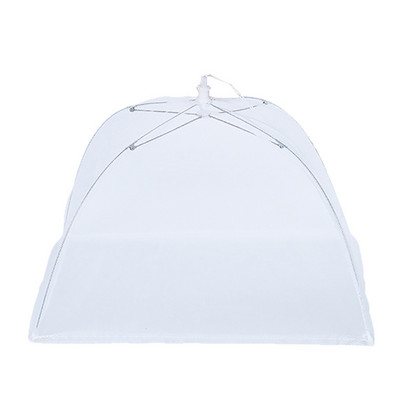 Saliekamie pārtikas pārklāji Lietussarga formas sieta ekrāna pārtikas pārsegi Lieli aizsargājoši pārtikas pārsegi Telts kupols tīkls pārtikas aizsargs Virtuves instrumenti