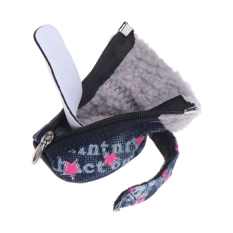 Let's Pet Pet Shoes Dogs Puppy Boots Τζιν ζεστό χιόνι Χειμώνας υπέροχο αντιολισθητικό φερμουάρ Casual