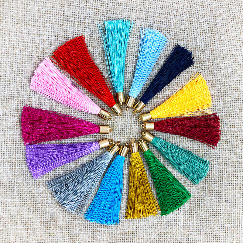 10gab 6cm metāla vāciņš Īsi pušķi Apdares kulons DIY Amatniecība Grāmatzīme Ornaments Auskari Apģērbi Mājas tekstils Bārkstis apdares materiāli