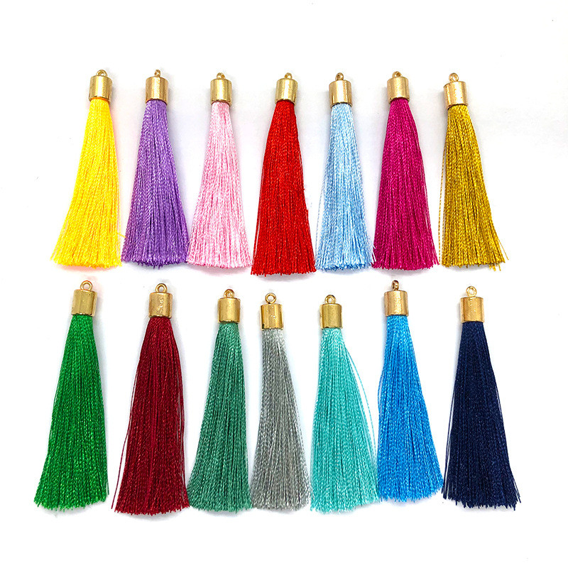 10gab 6cm metāla vāciņš Īsi pušķi Apdares kulons DIY Amatniecība Grāmatzīme Ornaments Auskari Apģērbi Mājas tekstils Bārkstis apdares materiāli