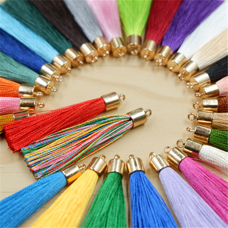 10gab 6cm metāla vāciņš Īsi pušķi Apdares kulons DIY Amatniecība Grāmatzīme Ornaments Auskari Apģērbi Mājas tekstils Bārkstis apdares materiāli