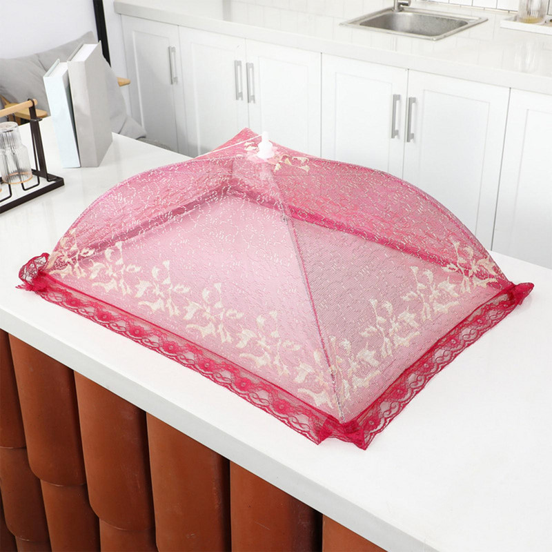 up Ēdienu pārvalki Saliekams pārtikas kupola pārsegs piknika ballītēm 50x70cm