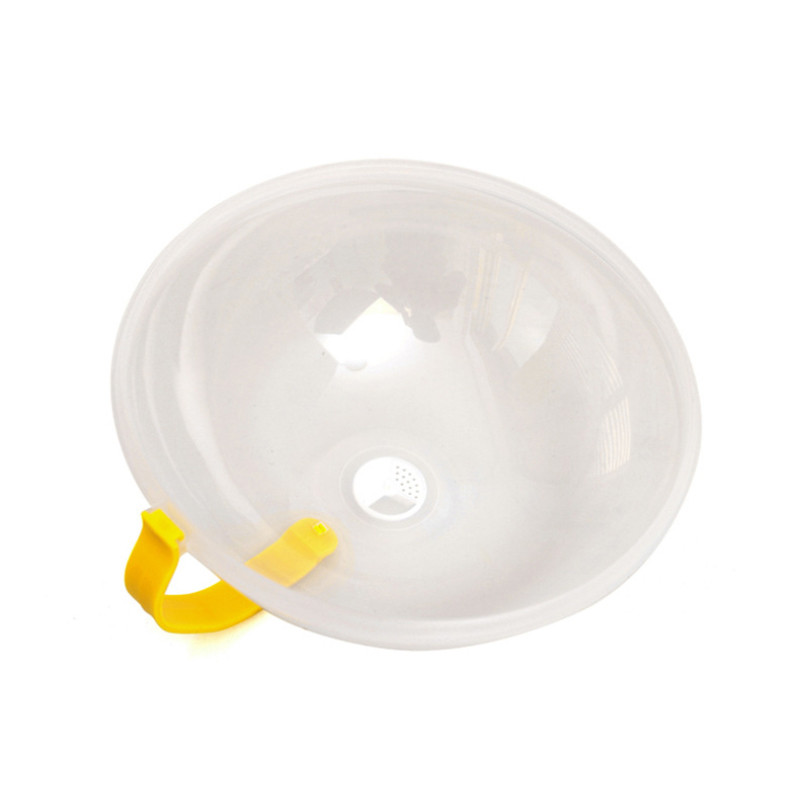 Pārtikas vāks Mikroviļņu krāsns trauka plāksne PP noslēdzošie vāki Caurspīdīgs pretšļakatu vāciņš Svaigi bļodas vāks ar rokturi Virtuves instrumenti