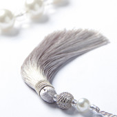 1 gabals gari pušķi ar bārkstis apdari istabas dekoratīvie DIY pērļu pušķi Aizkari Aksesuāri Roku darbs piekarināms kulons smaile Atslēgu pušķis