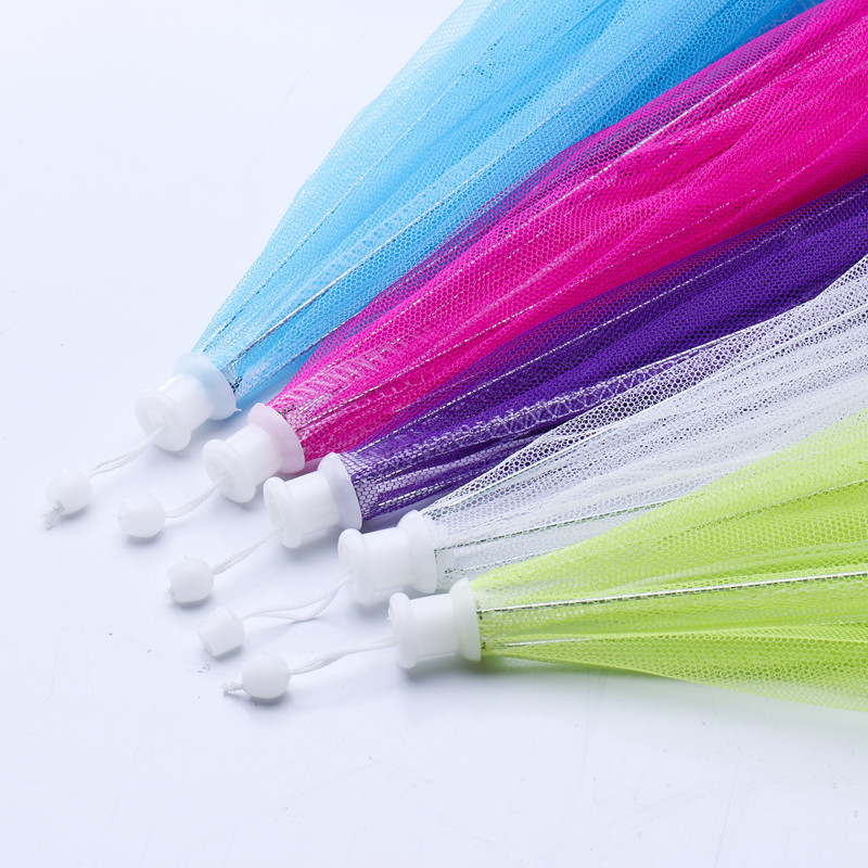 1PC Pārnēsājams lietussargu stila pārtikas pārsegs pret moskītu ēdienreizēm, mežģīņu galds Sākums, izmantojot pārtikas pārklājumu Virtuves sīkrīki Ēdienu gatavošanas rīki