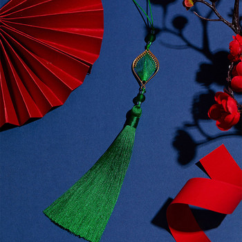 Μεταξένια χειροποίητη μαλακή φούντα για κοσμήματα κατασκευής κουρτινών ρούχων Κρεμαστό τσάντα κινητού τηλεφώνου DIY Project Σελιδοδείκτης Chinese Fringe Craft