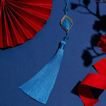 Копринено ръчно изработен мек пискюл за изработка на бижута Перде Дрехи Чанта за мобилен телефон Висулка Направи си сам Проект Отметка Китайски занаят с ресни