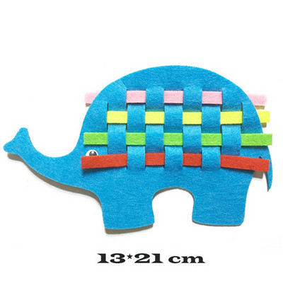 1 komplekts/somiņa filcs, rokām darināts pūces svārki, darināti rokdarbi bērniem rokasgrāmata agrīnās apmācības rotaļlietas bērnudārza mācību aprīkojums Ziemassvētku filcs