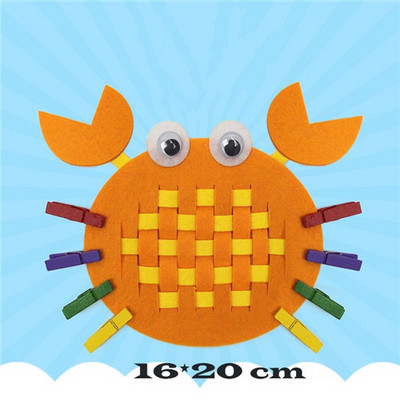 1 komplekts/somiņa filcs, rokām darināts pūces svārki, darināti rokdarbi bērniem rokasgrāmata agrīnās apmācības rotaļlietas bērnudārza mācību aprīkojums Ziemassvētku filcs