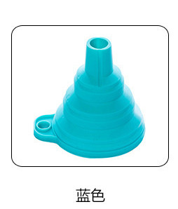 Maisto klasės sulankstomas silikoninis piltuvėlis buitinių skysčių dozavimo mini piltuvėlis druskos cukraus bakelis virtuvės įrankiai "pasidaryk pats" reikmenys