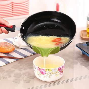 Δημιουργική σιλικόνη υγρού χωνιού αποχετευτικά τηγάνια για κατσαρόλες Μπολ και βάζα Οικιακά είδη μαγειρικής Αξεσουάρ κουζίνας