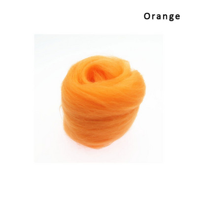 Jaunums 15 krāsas 10g/50g Filcēšana Vilna Šķiedra Mīksts Rotaļfilca audums Rotaļlietas Vilna Roku darbs Filcēšana Amatniecība DIY Festivāla dāvanas