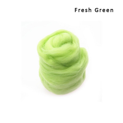 Jaunums 15 krāsas 10g/50g Filcēšana Vilna Šķiedra Mīksts Rotaļfilca audums Rotaļlietas Vilna Roku darbs Filcēšana Amatniecība DIY Festivāla dāvanas