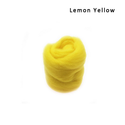 Jaunums 15 krāsas 10g/50g Filcēšana Vilna Šķiedra Mīksts Rotaļfilca audums Rotaļlietas Vilna Roku darbs Filcēšana Amatniecība DIY Festivāla dāvanas