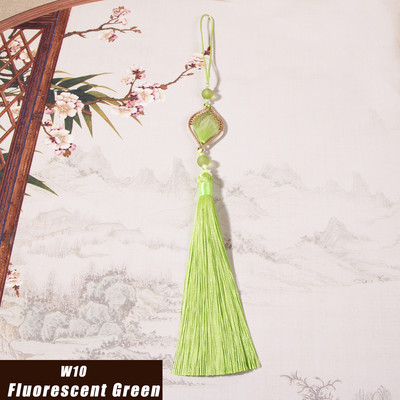 2gab ķīniešu stila pušķis zīda garās cilpas dekorēšana, satīna iekaramā virves apdares pušķi apģērbiem kulonu izrotāšana, amatniecība DIY