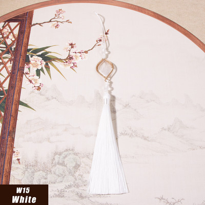 2gab ķīniešu stila pušķis zīda garās cilpas dekorēšana, satīna iekaramā virves apdares pušķi apģērbiem kulonu izrotāšana, amatniecība DIY