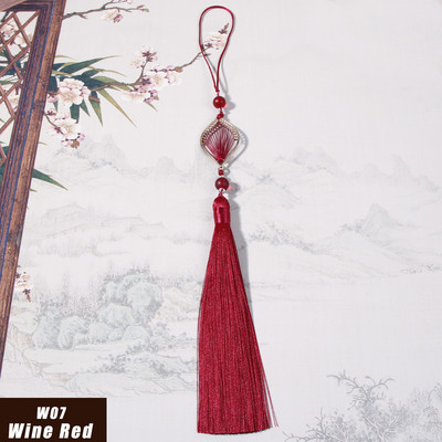 2gab ķīniešu stila pušķis zīda garās cilpas dekorēšana, satīna iekaramā virves apdares pušķi apģērbiem kulonu izrotāšana, amatniecība DIY