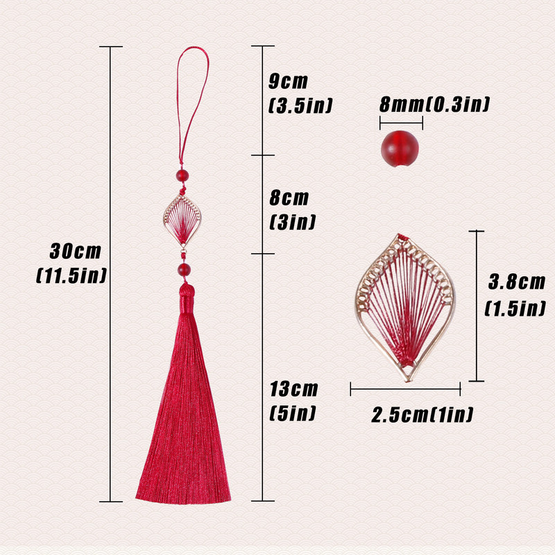 2gab ķīniešu stila pušķis zīda garās cilpas dekorēšana, satīna iekaramā virves apdares pušķi apģērbiem kulonu izrotāšana, amatniecība DIY