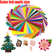 10-20 komada šarene netkane tkanine od filca, poliesterske tkanine od filca, DIY paketa za dječje albume za lutke, ručno rađene šivaće rukotvorine