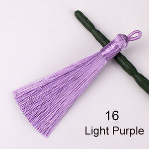 5/10kom 8cm poliester svilene rese Meke rese s omčama Svilene rese kist DIY nakit kućni dekor šivanje pribor za zavjese