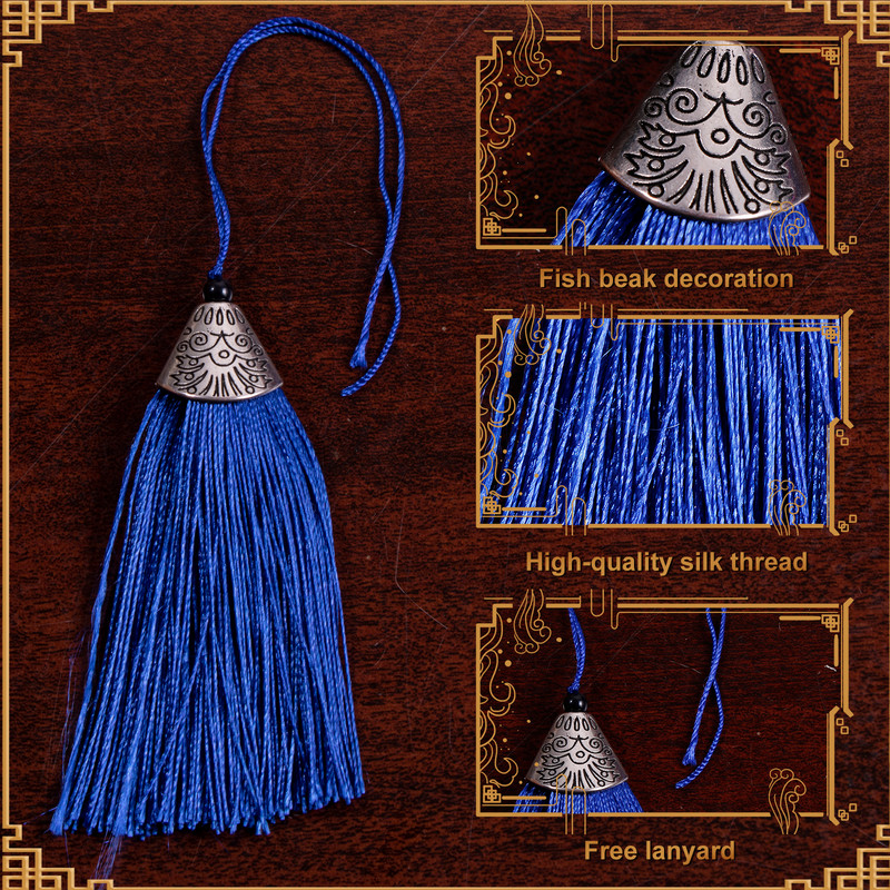 2gab krāsaini vintage pušķi grāmatzīmju DIY aizkaru kulonu šūšanas audumam dekoratīvam