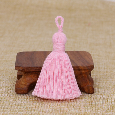 7cm Pamut Bojt Lakástextil ruha kiegészítők Bojt függőfül Bolyhos gyapjú rojtok Lakberendezési dekoráció Ruházat