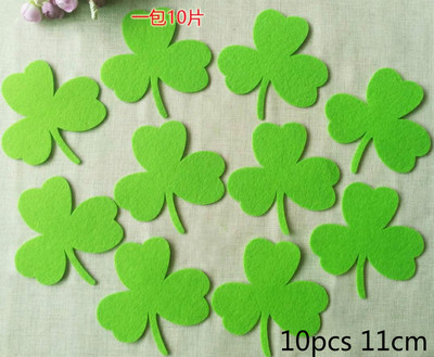 Skolas sienas dekorācijas lapas, rokām darinātas lapas, filca paliktnis, neausts zaļo koku plāksteris bērnudārza bērnu ballītei DIY amatniecības piederumi