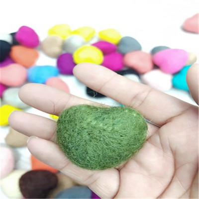 5gab Heart Craft Vilnas filca piederumi bērniem Filcēšana Roku darbs šūšanas rotaļlietas Rekvizīti Fotografija Piederumi Aplikācijas Ziemassvētku dāvanas