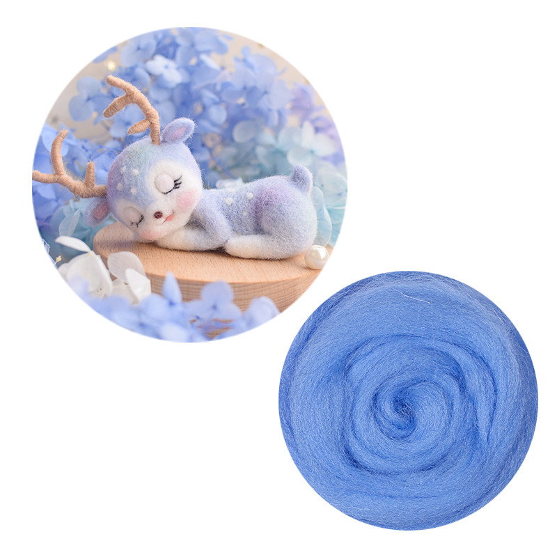 MIUSIE Merino Soft Roving vilnas šķiedras adatu filcēšana Dabiskā kolekcija dzīvnieku projektiem Filcēšana Vilnas DIY Lelles rokdarbi