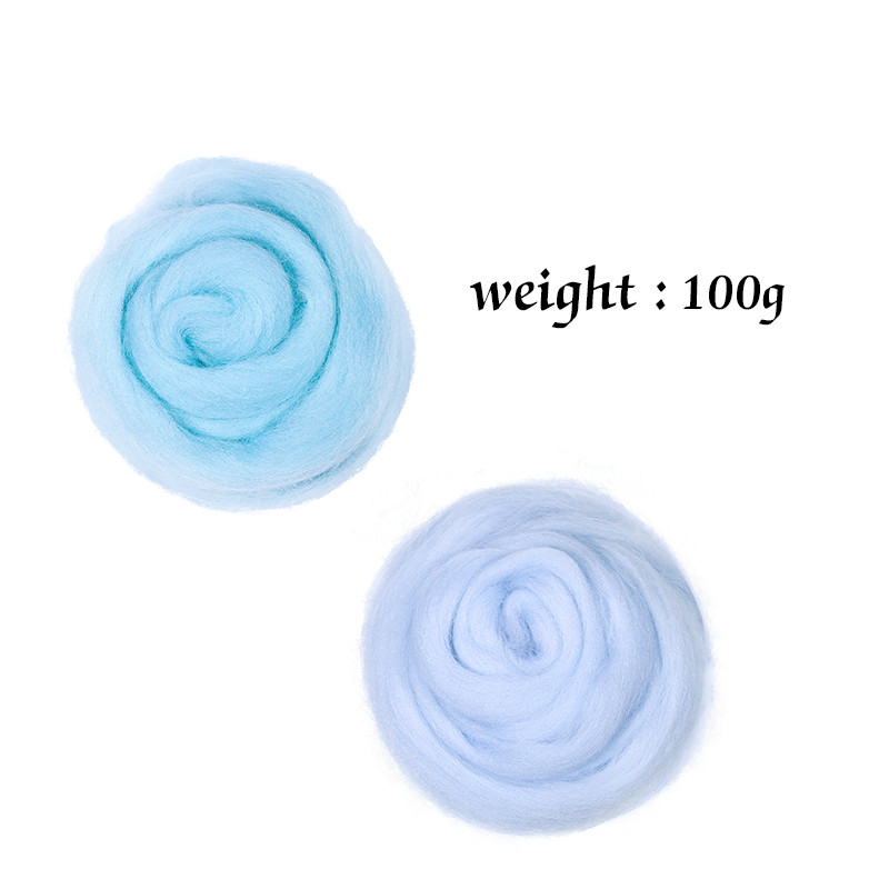 MIUSIE Merino Soft Roving vilnas šķiedras adatu filcēšana Dabiskā kolekcija dzīvnieku projektiem Filcēšana Vilnas DIY Lelles rokdarbi