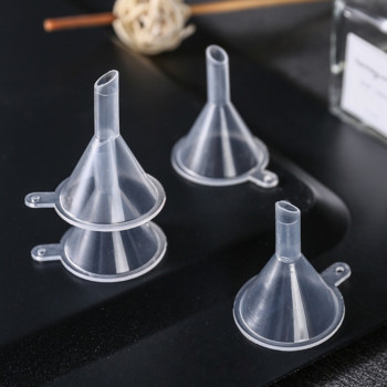 10 ΤΕΜ Small Plastic for Perfume Diffuser Bottle Mini Liquid Oil Funnels Labs Experimental Supplies Creative Hot Sale