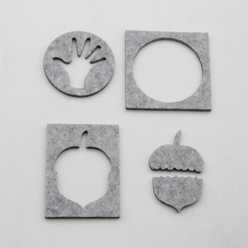 Vairāku stilu DIY Adatu Filcēšana Aplikācijas Filcs Veidnes Amatniecības Trafaretu veidnes Šūšanas Piederumi Iesācējs Amatniecība Vilnas filca izgatavošana