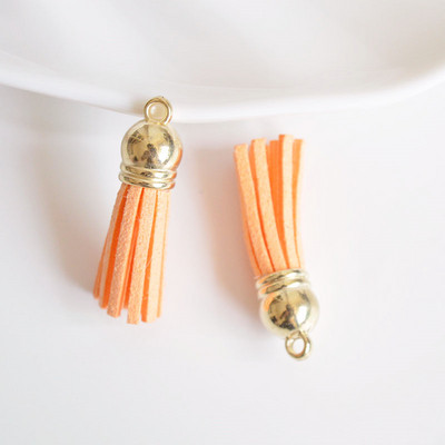 10 gab. 37 mm krāsains mākslīgās ādas pušķis atslēgu piekariņam, mobilo tālruņu siksnām, rotaslietas, DIY kulonu piekariņi.