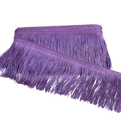 Bārkstis mežģīņu platums 10cm pušķis poliestera mežģīņu apdare lente latīņu deju svārku dekorēšanai aizkaru audums šūšanai DIY aksesuāri