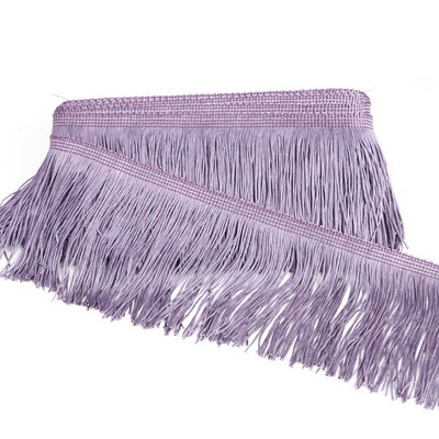 Bārkstis mežģīņu platums 10cm pušķis poliestera mežģīņu apdare lente latīņu deju svārku dekorēšanai aizkaru audums šūšanai DIY aksesuāri