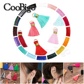 50gab Poliestera bārkstis pušķu apmales šūšanas aizkari Aksesuāri DIY atslēgu piekariņi Mobilā telefona siksniņas Kulonu pušķi rotaslietu izgatavošanai