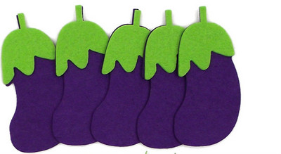 Vaisinės daržovės Sieninis lipdukas Rankų darbo animacinis filmas „Pasidaryk pats“ veltinio amatų mokykla Neaustinis pleistras, aplikacinis padėklas, darželio apdaila