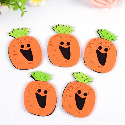 Vaisinės daržovės Sieninis lipdukas Rankų darbo animacinis filmas „Pasidaryk pats“ veltinio amatų mokykla Neaustinis pleistras, aplikacinis padėklas, darželio apdaila