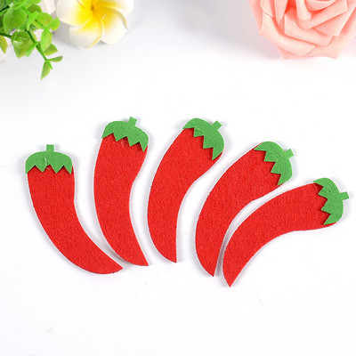 Vaisinės daržovės Sieninis lipdukas Rankų darbo animacinis filmas „Pasidaryk pats“ veltinio amatų mokykla Neaustinis pleistras, aplikacinis padėklas, darželio apdaila