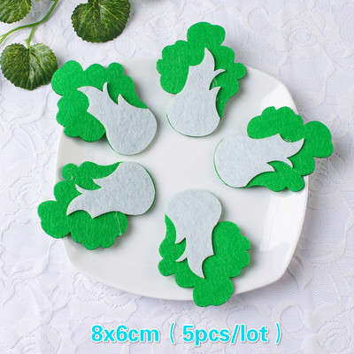 Vaisinės daržovės Sieninis lipdukas Rankų darbo animacinis filmas „Pasidaryk pats“ veltinio amatų mokykla Neaustinis pleistras, aplikacinis padėklas, darželio apdaila