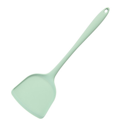 Spatulă antiaderentă din silicon pentru carne de vită, ouă, racletă de bucătărie, instrumente late pentru gătit pizza, lopată, spatulă de silicon, ustensile de gătit