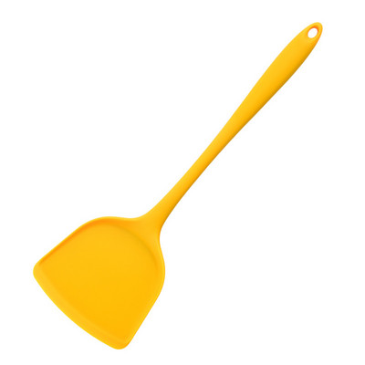 Spatulă antiaderentă din silicon pentru carne de vită, ouă, racletă de bucătărie, instrumente late pentru gătit pizza, lopată, spatulă de silicon, ustensile de gătit