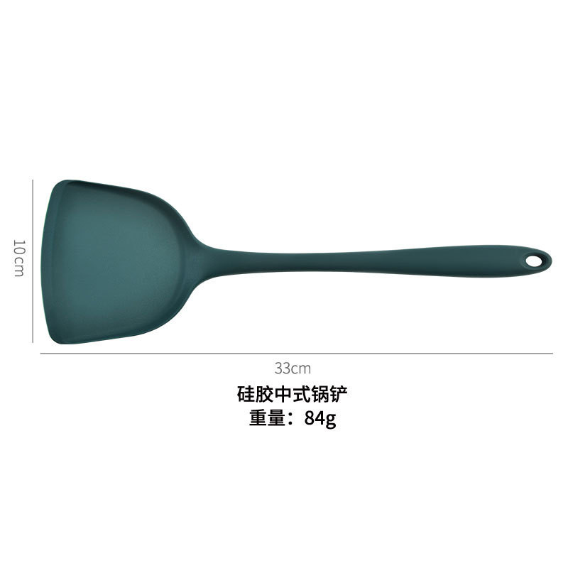 Spatulă antiaderentă din silicon pentru carne de vită, ouă, racletă de bucătărie, instrumente late pentru gătit pizza, lopată, spatulă de silicon, ustensile de gătit