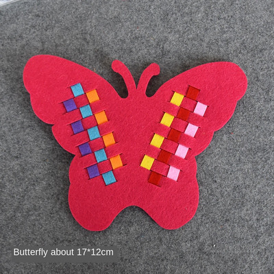 TN DIY Neaustie zvaigžņu aušanas mācību līdzekļi Bērnu rotaļlieta, ar rokām darināta filca rokdarbu bērnudārza dekorēšana, plāksteris, bērnu pirmsskolas izglītība