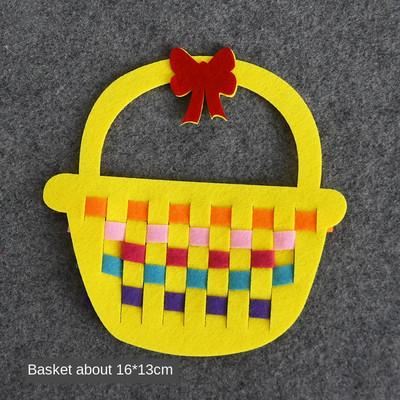 TN DIY Neaustie zvaigžņu aušanas mācību līdzekļi Bērnu rotaļlieta, ar rokām darināta filca rokdarbu bērnudārza dekorēšana, plāksteris, bērnu pirmsskolas izglītība