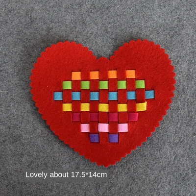 TN DIY Neaustie zvaigžņu aušanas mācību līdzekļi Bērnu rotaļlieta, ar rokām darināta filca rokdarbu bērnudārza dekorēšana, plāksteris, bērnu pirmsskolas izglītība