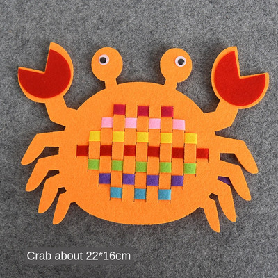 TN DIY Neaustie zvaigžņu aušanas mācību līdzekļi Bērnu rotaļlieta, ar rokām darināta filca rokdarbu bērnudārza dekorēšana, plāksteris, bērnu pirmsskolas izglītība