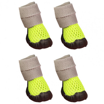 4Gb Pretty Dog Shoes Pretty Dog Shoes Pretslīdēšanas Ūdensnecaurlaidīgs Tīkls Vasaras Īpaši Viegli Mājas Suņu Lietus Zābaki