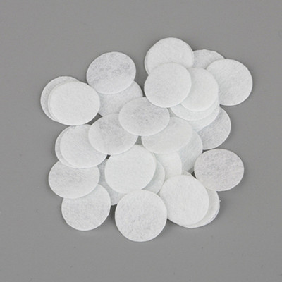 Apvalios veltinio audinio pagalvėlės Patch Die Cut Circle veltinio padėklas audiniams, gėlėms, plaukams, virvelėms, rankų darbo iškarpų knygelės ženkleliai Priedai